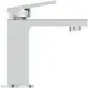 Waschbeckenarmatur von Ideal Standard in Chrom, mit einem schlanken Design und seitlichem Hebel zur Steuerung des Wasserflusses.